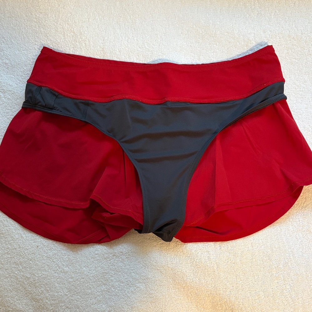 Jolyn Clothing Newson Red Shorts, Large, Beach Volleyball Swim - Picture 4 of 9
